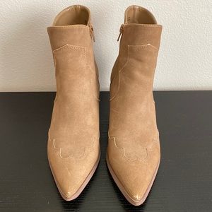Tan Cowgirl Booties